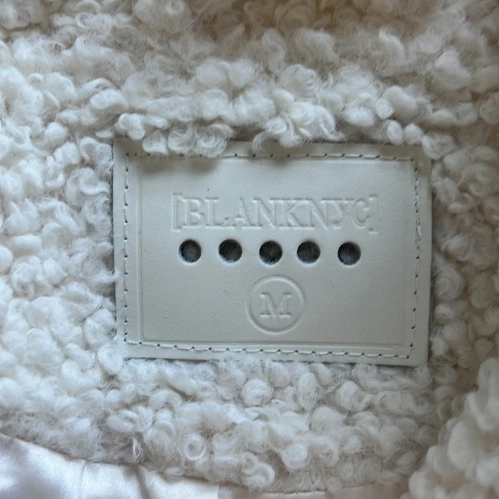 Blank NYC faux fur moto jacket - Picture 2 of 3